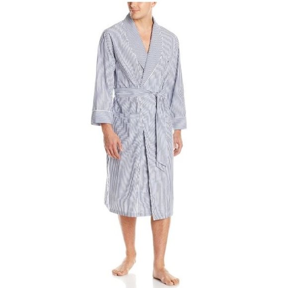 Other - Men's Striped Bathrobe